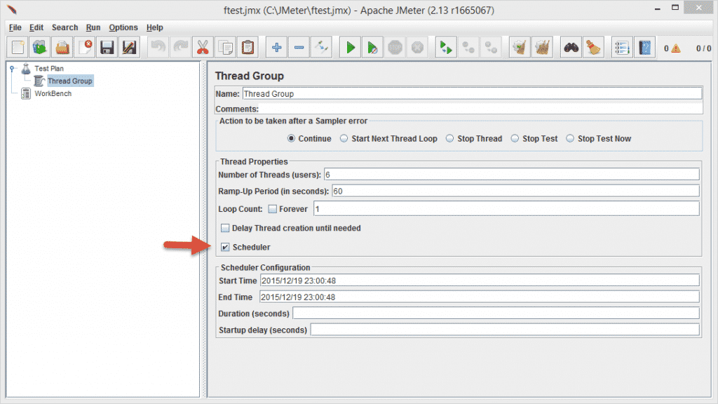 JMeter Test Plan and Components