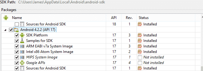 android appium