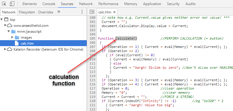 chrome console in selenium