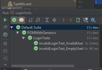 Page Object Model with JAVA Generics