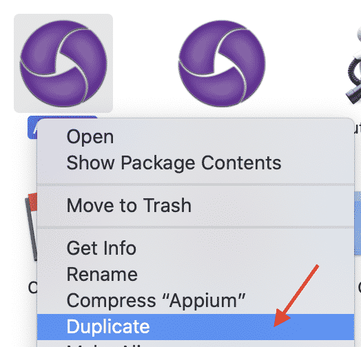 how to run two appium server on mac