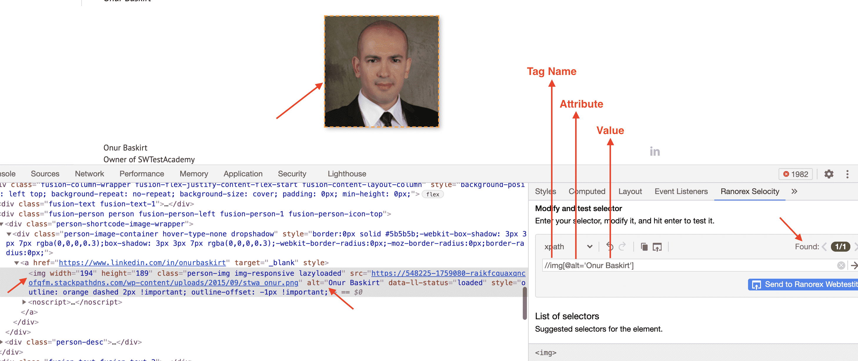 Xpath in Selenium with All Tactics and Examples
