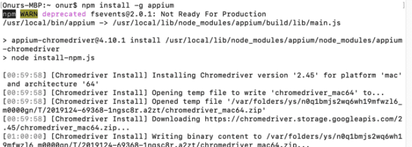How to Install Appium on Mac OS with Required Tools