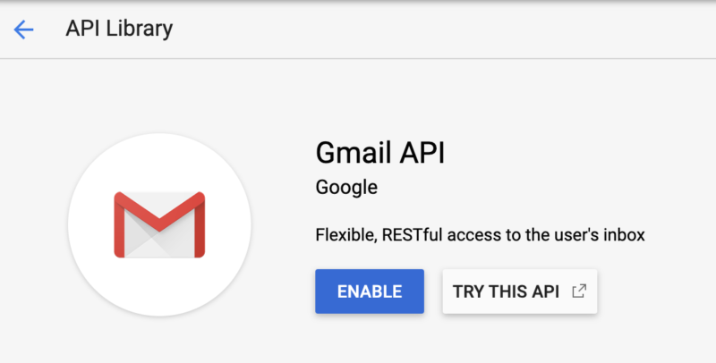 Gmail API Usage in Test Automation